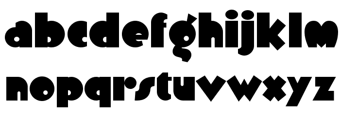 Arbuckle Remix NF Font LOWERCASE