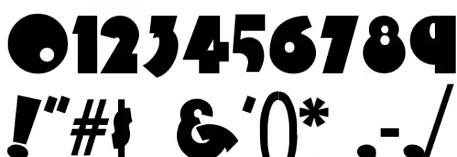 ArbuckleFat Font OTHER CHARS