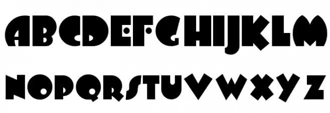 ArbuckleFat Schriftart Groß