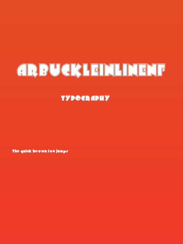 ArbuckleInlineNF Poster