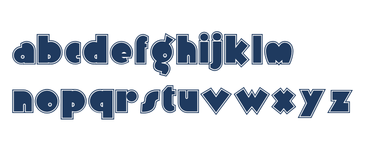 ArbuckleInlineNF Lowercase