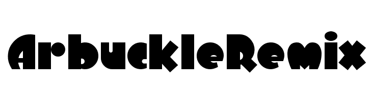 ArbuckleRemix  font caratteri gratis