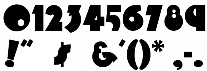 ArbuckleRemix Font OTHER CHARS