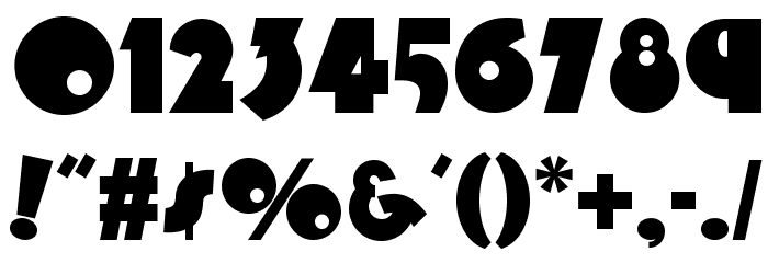 ArbuckleRemixNF Font OTHER CHARS