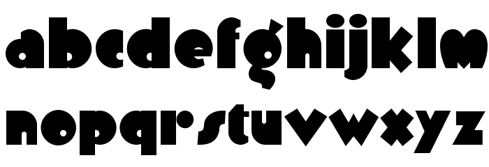 ArbuckleRemixNF Font LOWERCASE