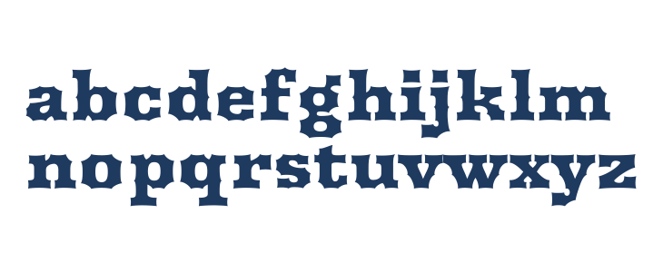 Arbutus Regular Lowercase