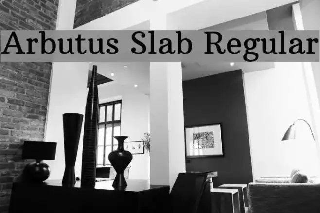 Arbutus Slab Regular Example 2