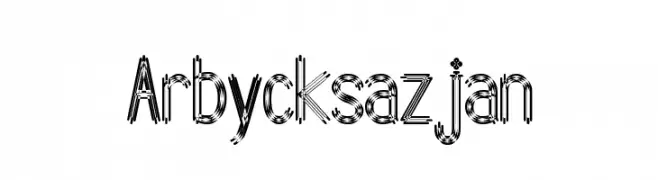Arbycksazjan  baixar fontes gratis