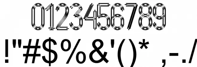 Arbycksazjan Font OTHER CHARS