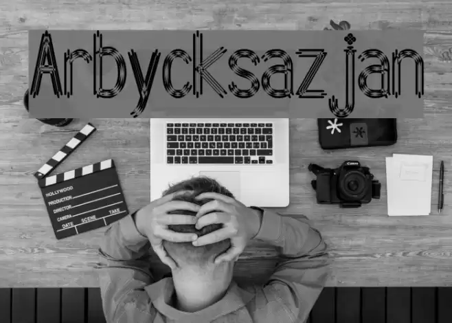 Arbycksazjan Font examples