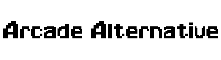 Arcade Alternative  Fuentes Gratis Descargar