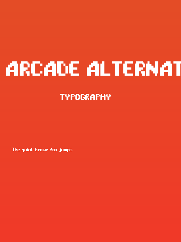 Arcade Alternative Poster