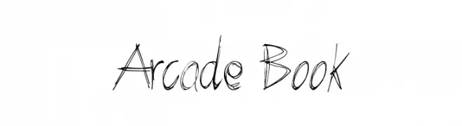Arcade Book  नि: शुल्क फ़ॉन्ट्स डाउनलोड