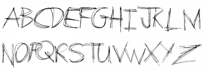 Arcade Book Schriftart Groß