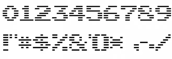 Arcade Classic Font OTHER CHARS