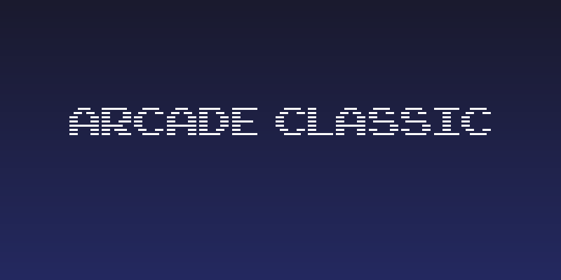 Arcade Classic Social Header