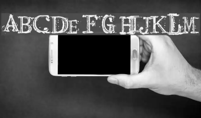 Arcade Fire Font examples