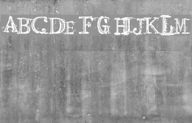 Arcade Fire Font examples