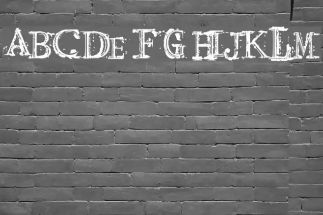 Arcade Fire Font examples