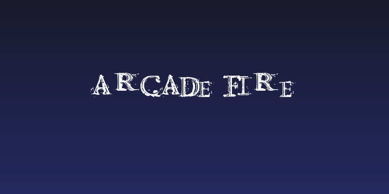 Arcade Fire Social Header