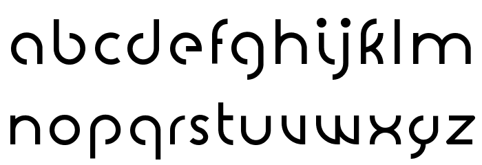 Arcade Future DEMO Font LOWERCASE