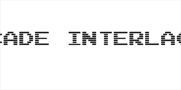 Arcade Interlaced Logo
