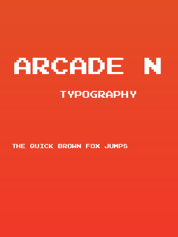 Arcade N Poster