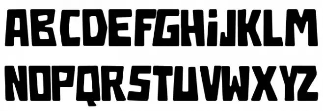 Arcade Quest Font UPPERCASE