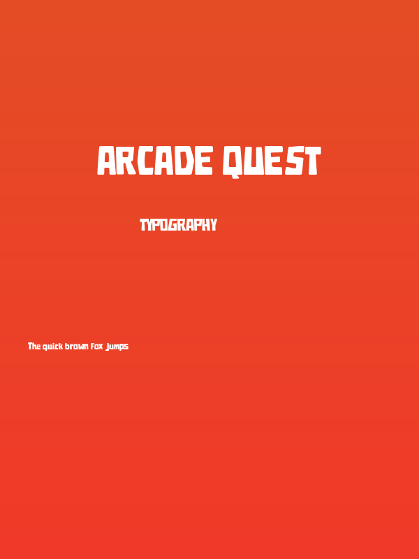 Arcade Quest Poster