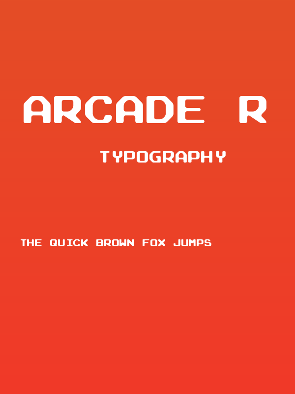 Arcade R Poster