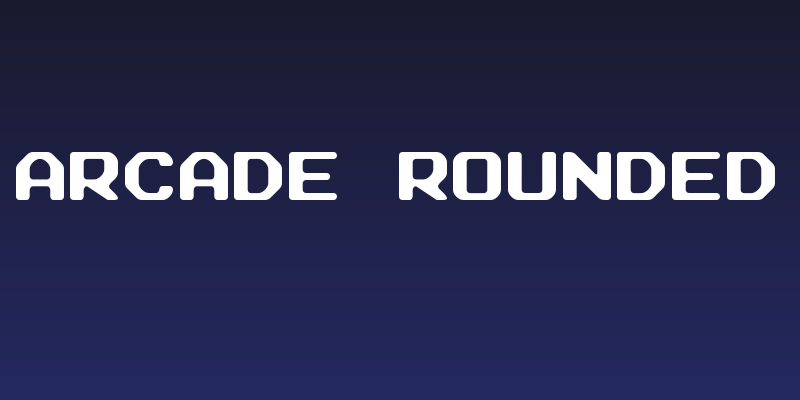 Arcade Rounded Social Header