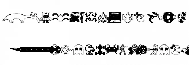 Arcade Font UPPERCASE