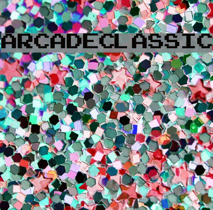 ArcadeClassic Font examples