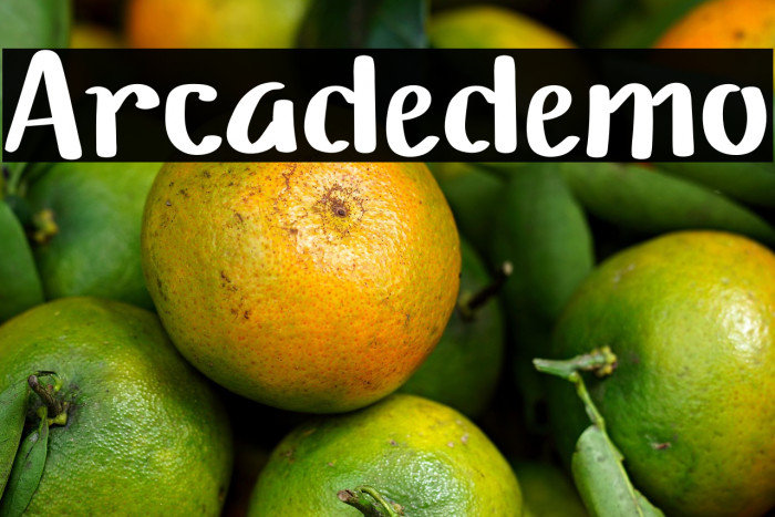 Arcadedemo Example 1