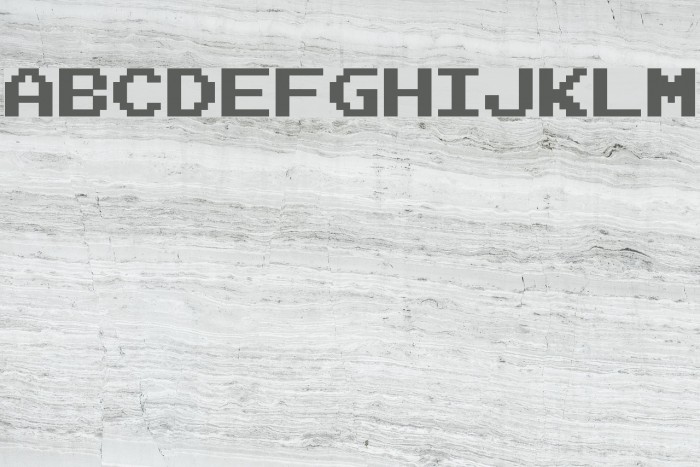 Arcadepix Font examples