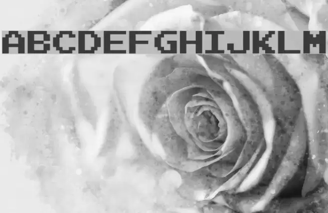 Arcadepix Polices examples