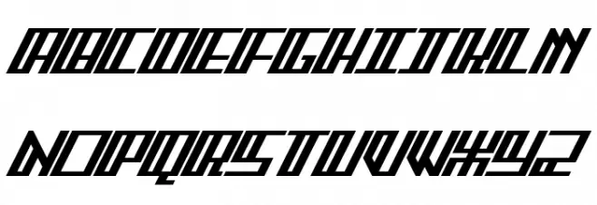 ArcaderFS Regular Schriftart Groß