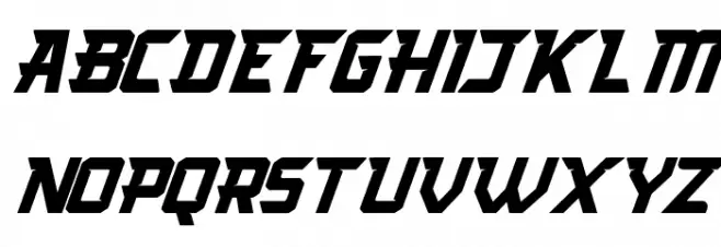 Arcades Italic 字体 大写