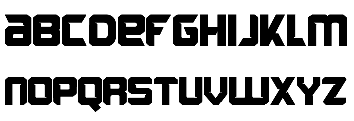 Arcades Font LOWERCASE