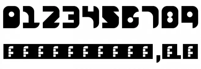 Arcadia Regular Font OTHER CHARS