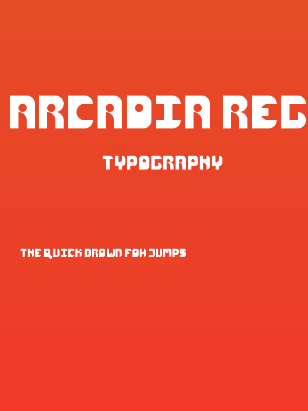 Arcadia Regular Poster
