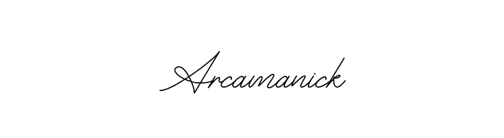 Arcamanick  Frei Schriftart Herunterladen