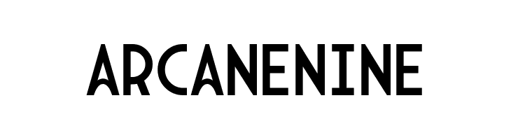Arcane Nine  baixar fontes gratis