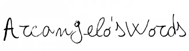 Arcangelo's Words 