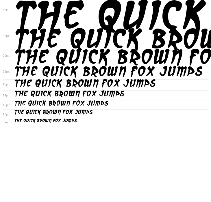 Arcanum Bold Waterfall