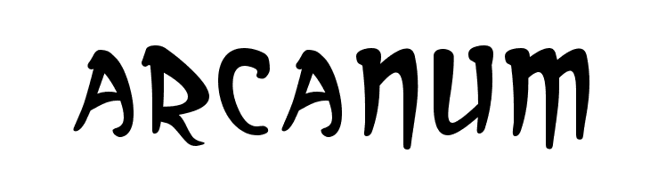 Arcanum  Descarca Fonturi Gratis