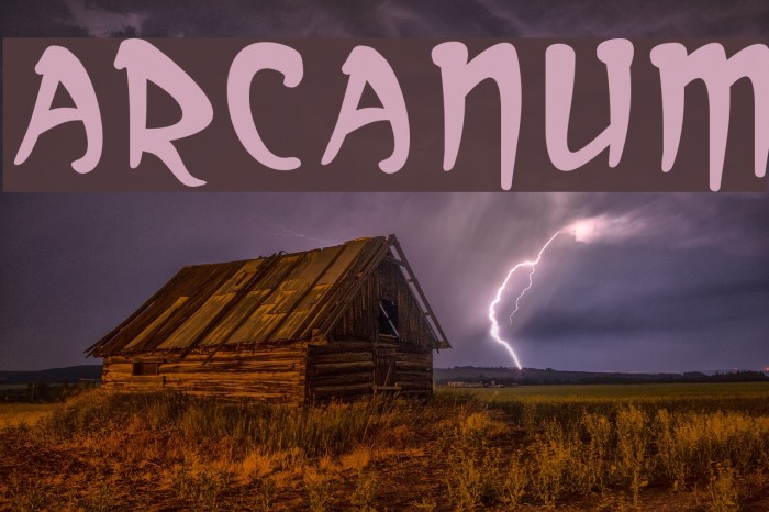 Arcanum Example 1