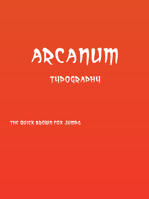 Arcanum Poster