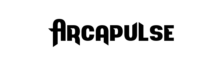 Arcapulse फ़ॉन्ट