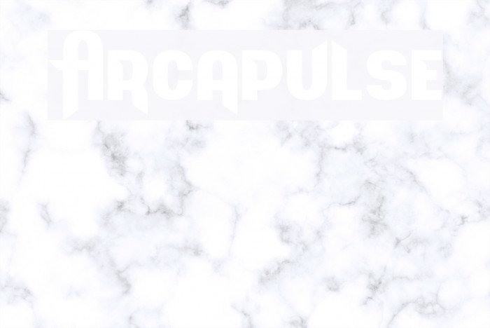 Arcapulse Font examples